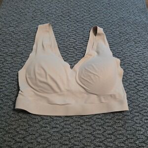 Soma Enbliss Bralette Womens Small Beige Wireless Seamless Smooth 570148943
